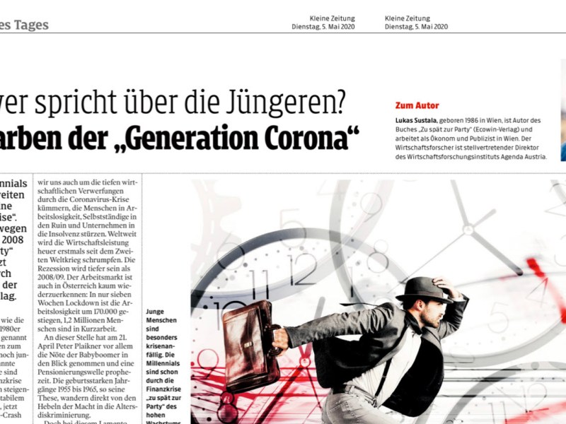 Kleine Zeitung: Die vergessenen&nbsp;Jungen